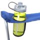 SONGMICS GCB08BU campingstol, m. arml�n, kopholder, foldbar - bl� stof og st�l (s�t med 2)