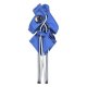 SONGMICS GCB08BU campingstol, m. arml�n, kopholder, foldbar - bl� stof og st�l (s�t med 2)