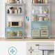 S�t med 2 st�lhylder og MDF-plader med mulighed for opdeling, h�jdejustering hver 3 cm, forst�rkninger og beskyttende benbetr�k