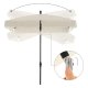 SONGMICS GPU025M01 parasoll, rektangul�r, med UPF 50+ beskyttelse, vippbar solskjerm, b�reveske, uten fot - beige PA og st�l (2x1,25m)