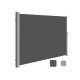 SONGMICS GSA165G02 sidemarkise/solsejl, sidegardin - r�ggr� polyester og st�l (160x350)