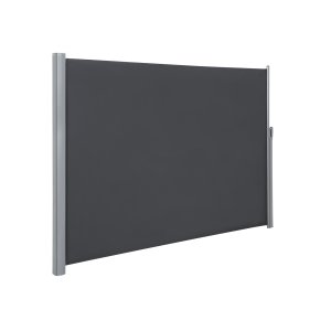 SONGMICS GSA184G sidemarkise/solsejl, sidegardin - r�ggr� polyester og aluminium (180x400)