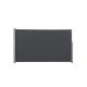SONGMICS GSA204G01 sidemarkise/solsejl, sidegardin - r�ggr� polyester og aluminium (200x400)
