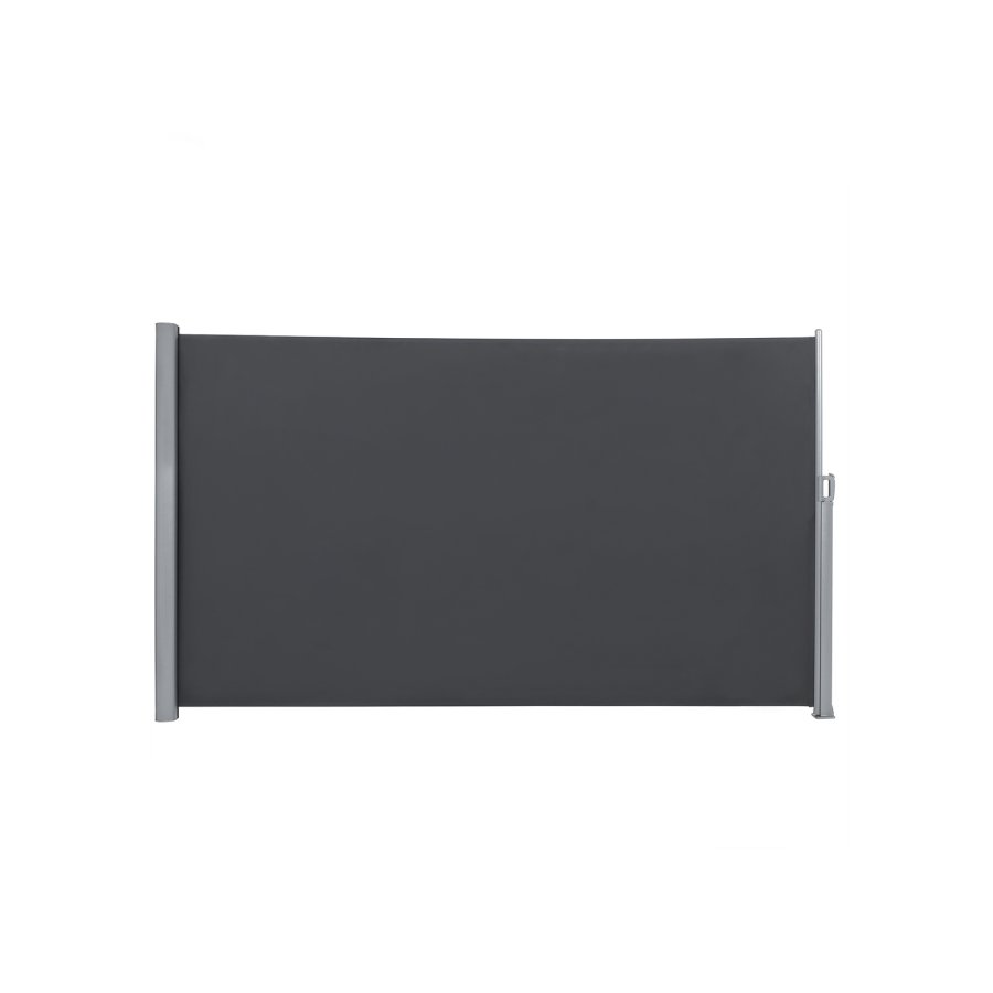 SONGMICS GSA204G01 sidemarkise/solsejl, sidegardin - r�ggr� polyester og aluminium (200x400)