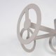 SPINDER DESIGN Circle stumtjener, m. 5 kroker - taupe stl (40)
