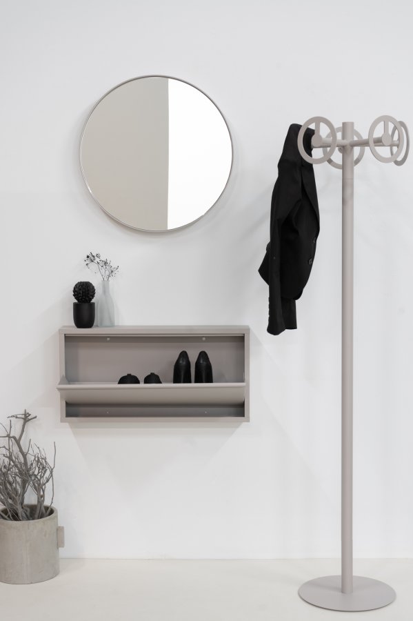 SPINDER DESIGN Circle stumtjener, m. 5 kroker - taupe stl (40)