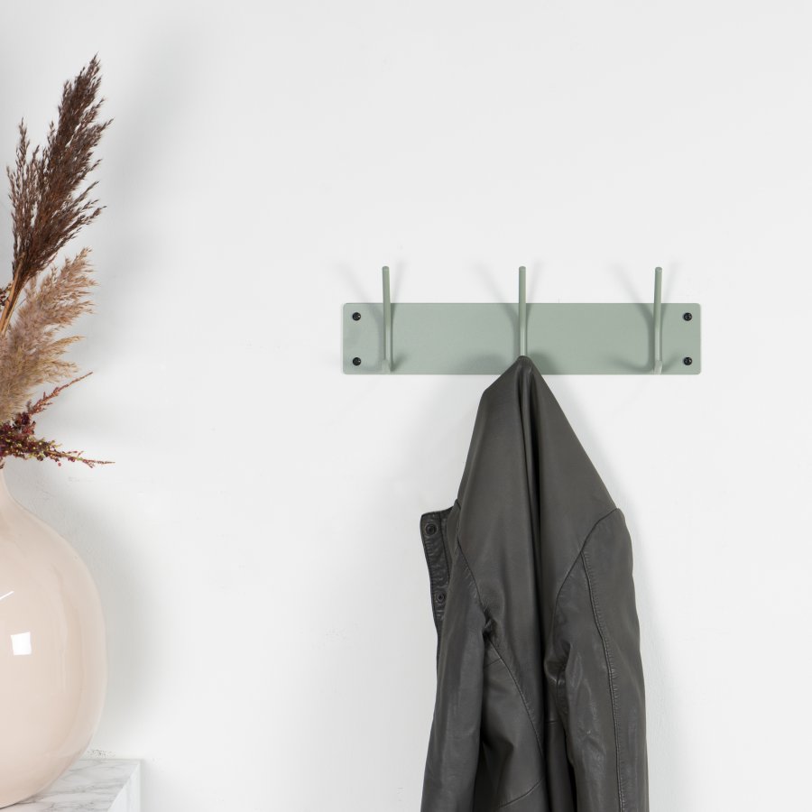 SPINDER DESIGN Fusion knagerkke, m. 3 dobbelt-knager - grnt pulverlakeret stl