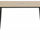 ACT NORDIC Wilma Esstisch - natur/schwarz Melamin Wildeiche/Metall, rechteckig (120x80) 