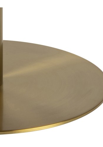 ACT NORDIC Corby rundt salongbord - hvit marmor og messingmetall (80)