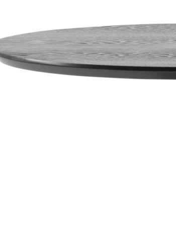 ACT NORDIC Ibiza runder Stehtisch – schwarzes Eschenfurnier und Metall (60)