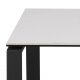 ACT NORDIC Katrine Couchtisch-Set – weißes Glas/Keramik und schwarzes Metall (115 x 69)