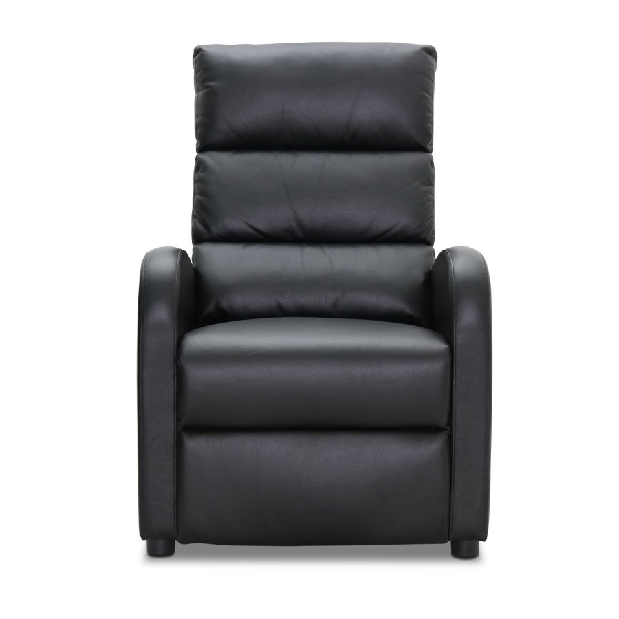 HAGA Berlin hvilestol - svart PU og plast