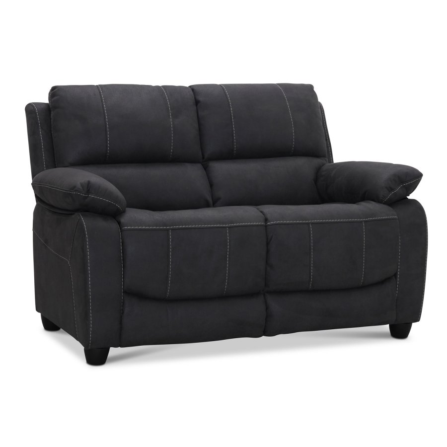 HAGA Texas 2-manns sofa - gr polyester og plast