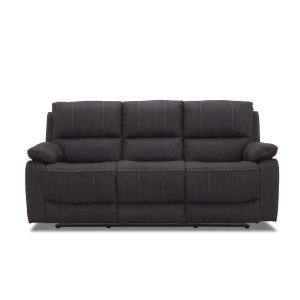 HAGA Texas 3 pers. recliner sofa - gr polyester og plastik