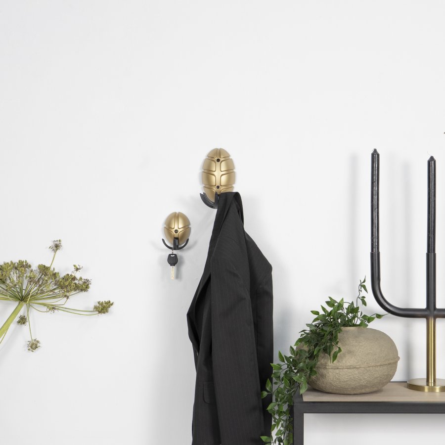 SPINDER DESIGN Tick knagerkke - guld metal