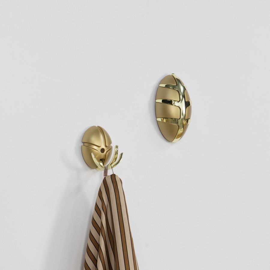 SPINDER DESIGN Tick knagerkke - guld metal