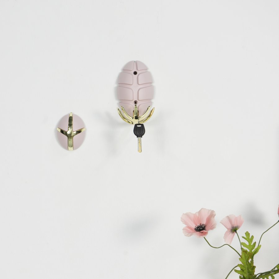 SPINDER DESIGN Tick knagerkke - lyserd metal