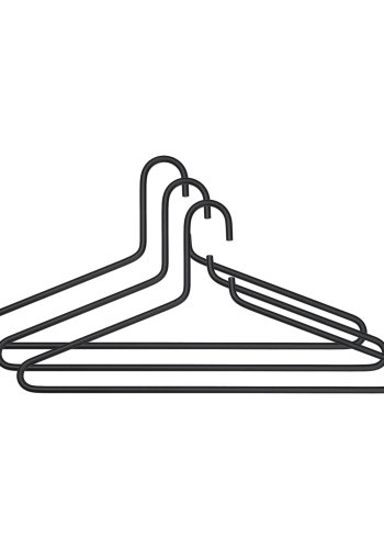 SPINDER DESIGN Senza bjle - sort stl (3-pak)