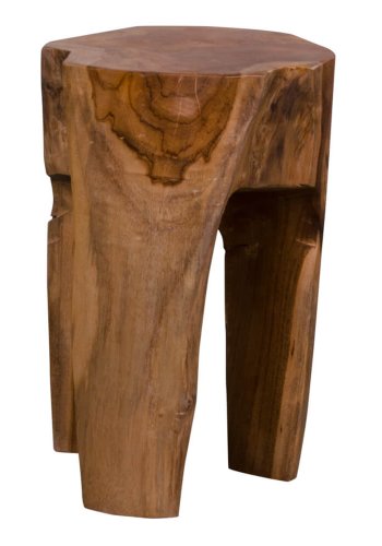 HOUSE NORDIC Rose Teak krakk - teak tre, m. 3 ben ( 26)