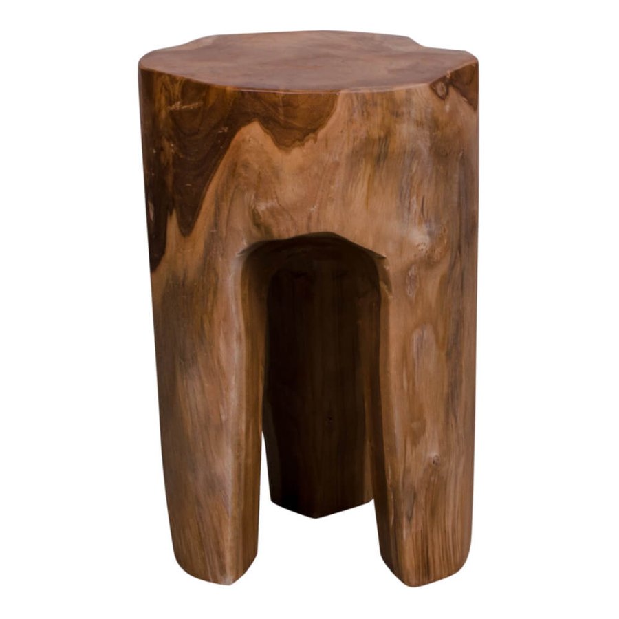 HOUSE NORDIC Rose Teak krakk - teak tre, m. 3 ben ( 26)