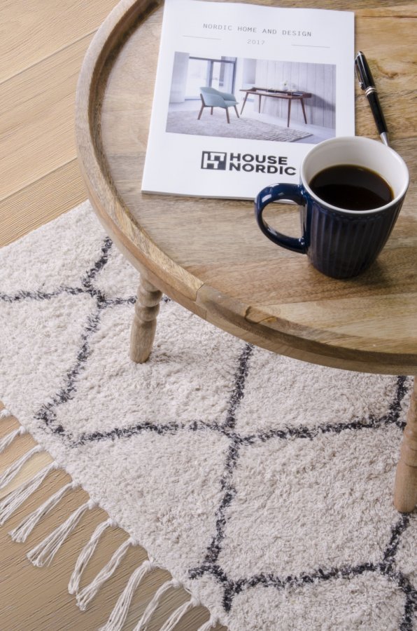 HOUSE NORDIC Jammu sofabord - naturlig mangotre, rundt ( 60)