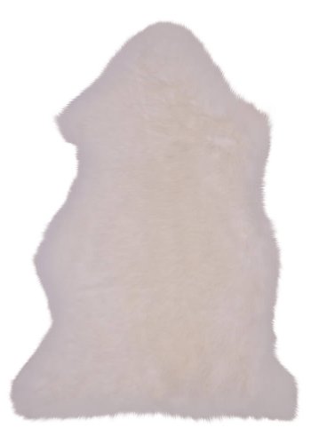 HOUSE NORDIC lammeskinn - natur, ekte New Zealand-skinn (85x50)