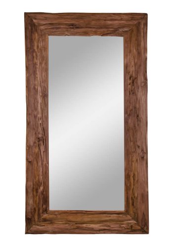 HOUSE NORDIC Granada Antik speil - speilglass og resirkulert teak (190x101)