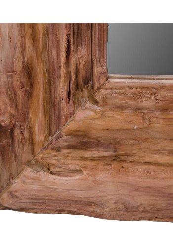 HOUSE NORDIC Granada Antik speil - speilglass og resirkulert teak (190x101)