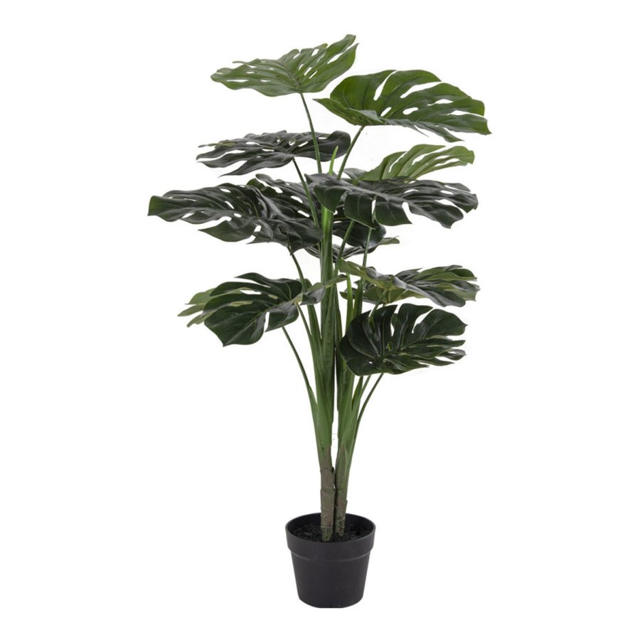 HOUSE NORDIC kunstig Monstera plante - grnn plast (H:90)