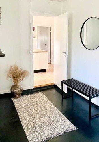 NocNoi Harre Vig vegghylle - sortoljet eik m. sort lrreim, 50-100