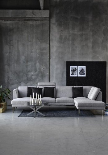 ACT NORDIC Heaven Couchtisch - Klarglas, rund, inkl. Kunststofffüße, (40x82x82)