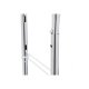 SONGMICS HSR12S Kraftig garderobestativ i metall 110 kg Kraftig klesstativ p� hjul Lengde 129-169 cm Krom