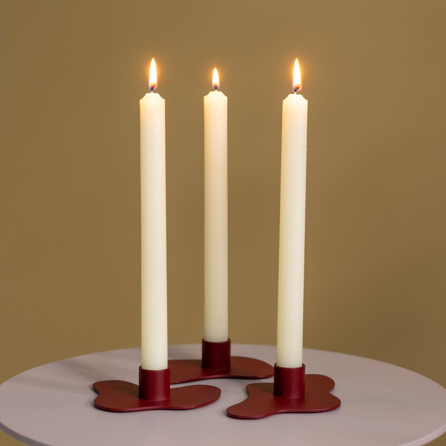 SPINDER - MELT ljusstakar (set om 3)