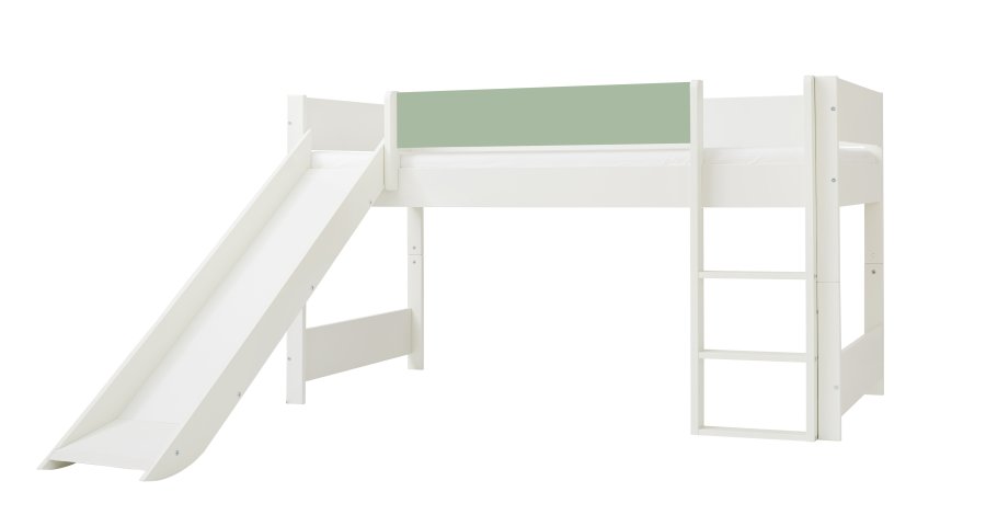 Manis-H Huxie Kinderbett mit Rutsche - 200 cm - 90x200