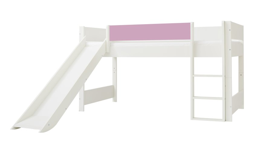 Manis-H Huxie Kinderbett mit Rutsche - 200 cm - 90x200