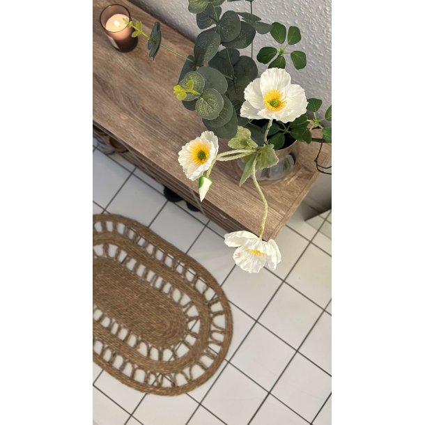 Hinsol L skoskab, m. 20 hylder - natur tr