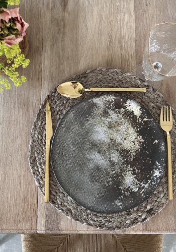 BROSTE COPENHAGEN Tvis bestik - guld (st a 16)