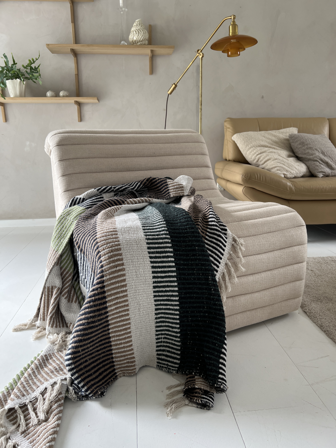 BLOOMINGVILLE Allure lenestol - naturlig polyester og nylon