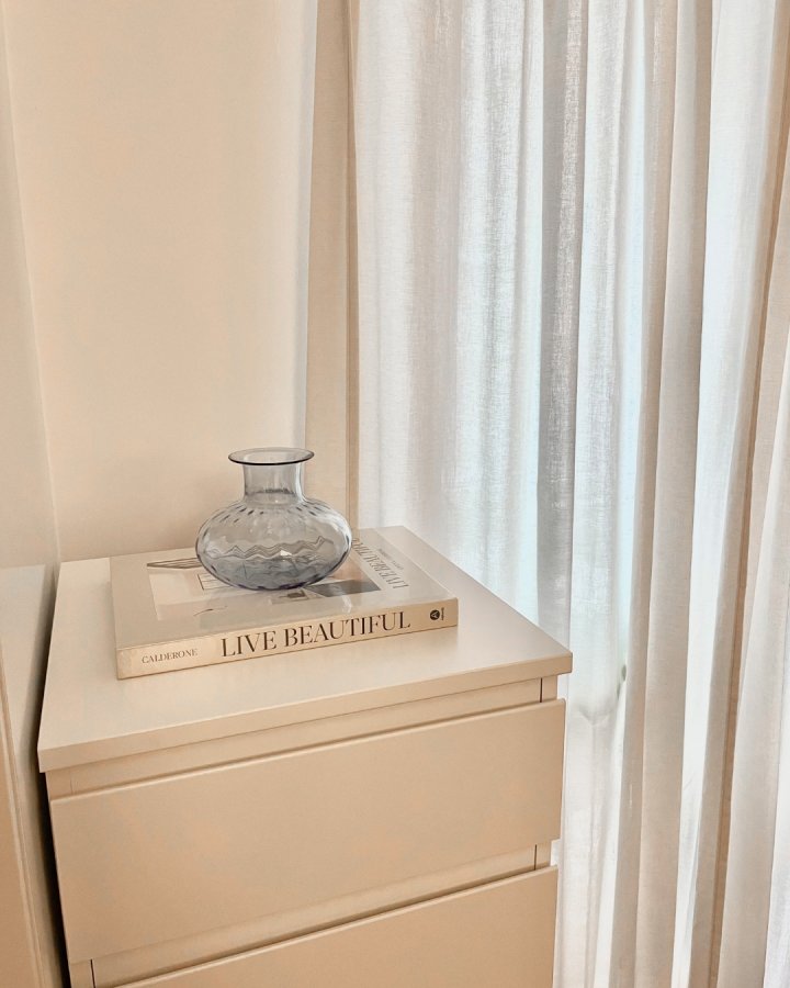 TVILUM Nova  Kommode – Weißes Verbundholz, (107 x 40)