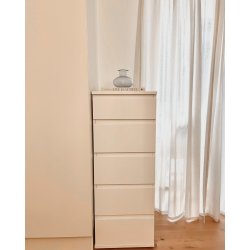 Nova  Kommode - Hvid komposittr, (107x40)