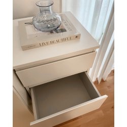 Nova  Kommode - Hvid komposittr, (107x40)