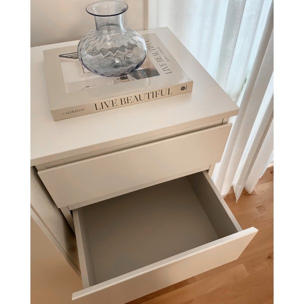 Nova  Kommode - Hvid komposittr, (107x40)