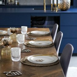 IB LAURSEN dkkeserviet - mrk natur jute ( 35)