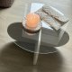 BLOOMINGVILLE Marlie fad - natur marmor (D22,5xH2,5)