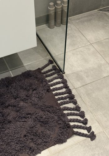 VENTURE DESIGN Hilma Teppe Hilma Bomull - 50*80- -Rektangul�r-M�rkegr�