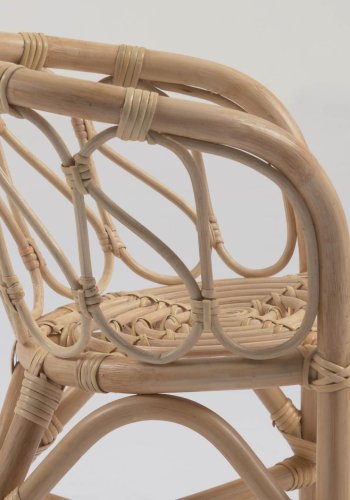 KAVE HOME Lumila barnestol, med armlener - naturrotting