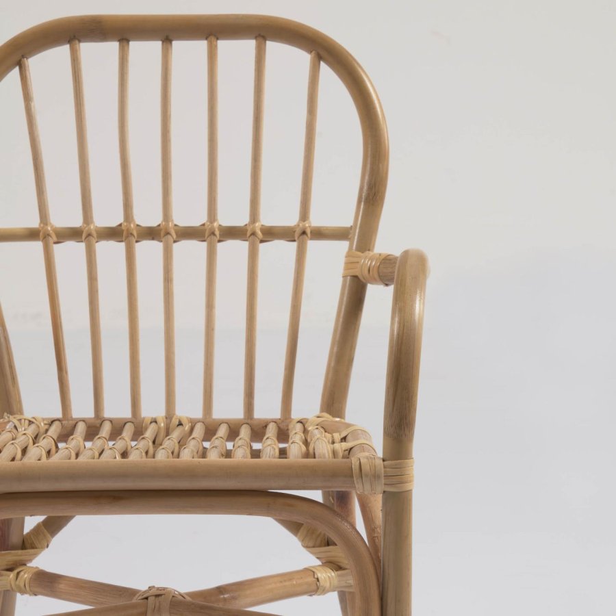 KAVE HOME Marzieh barnestol, med armlener - naturrotting