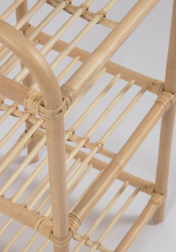 KAVE HOME Ormela reol - natur rattan (40x81)