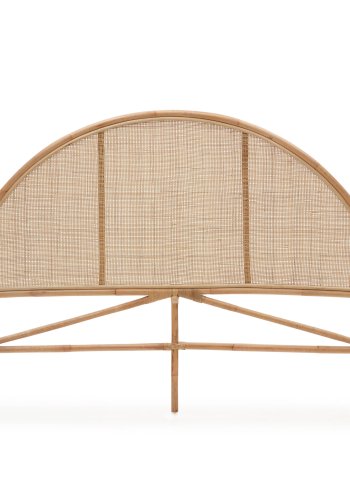 KAVE HOME Quiterie sengegavl. rund - naturlig rotting (150/160 cm)