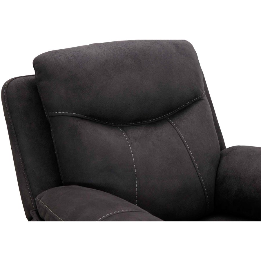 Boston Relaxsessel, grauer Stoff